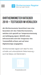 Mobile Screenshot of ohrthermometer-test.de
